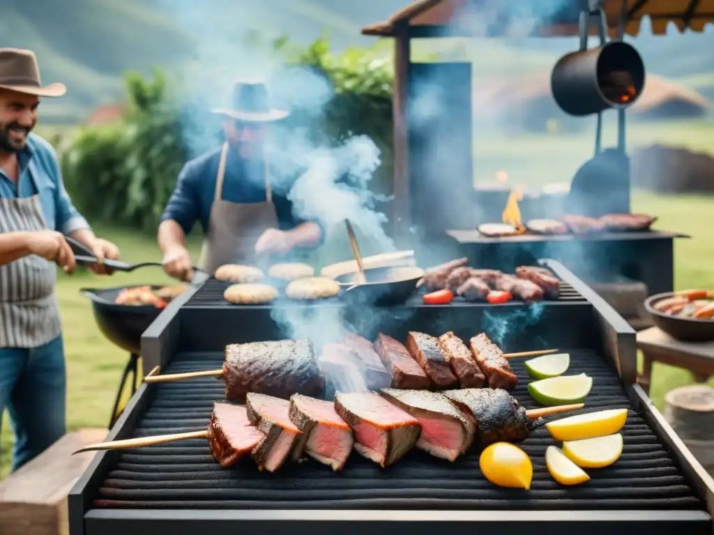 Un asado sustentable con sabor perfecto en el campo, rodeado de amigos y familia, entre risas y conversaciones animadas