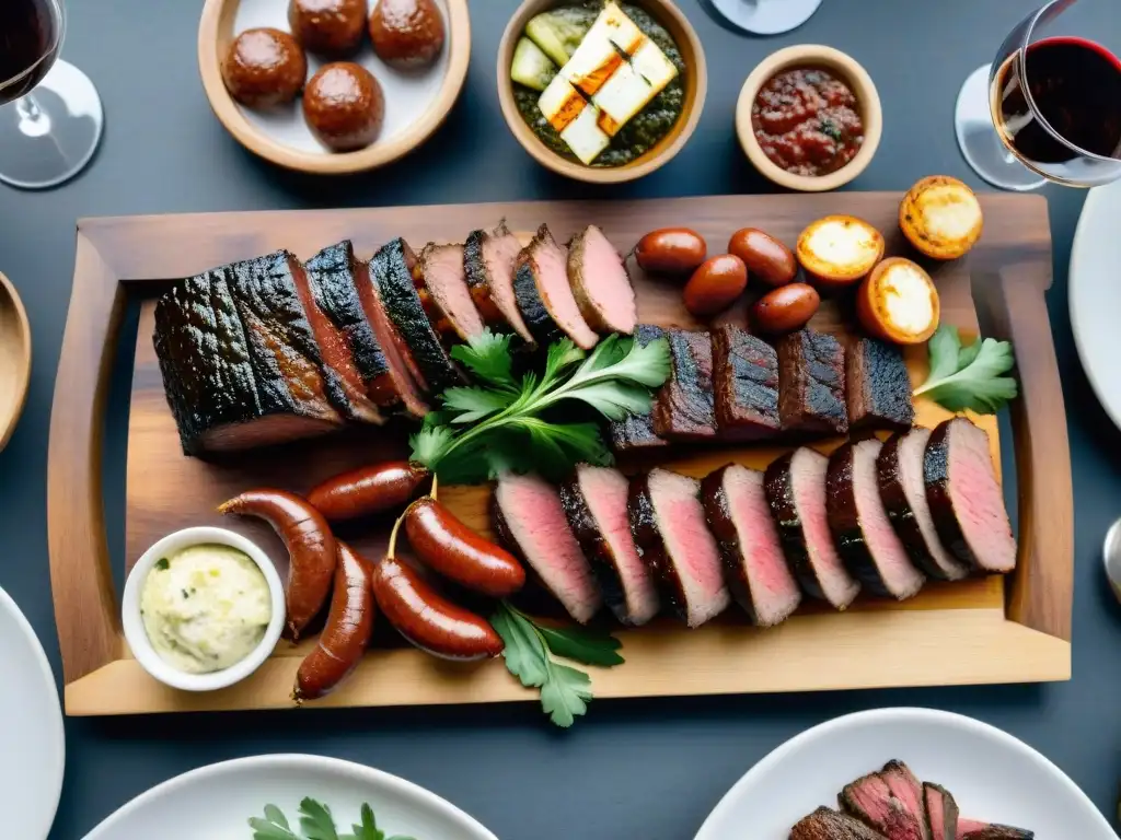 Un asado uruguayo tradicional con los mejores parrilleros, carnes y acompañamientos típicos