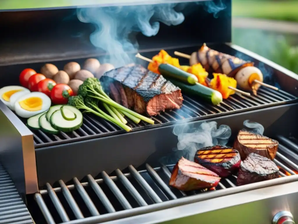 Cajas ahumar en parrilla infunden sabor a platos con humo aromático y carnes jugosas