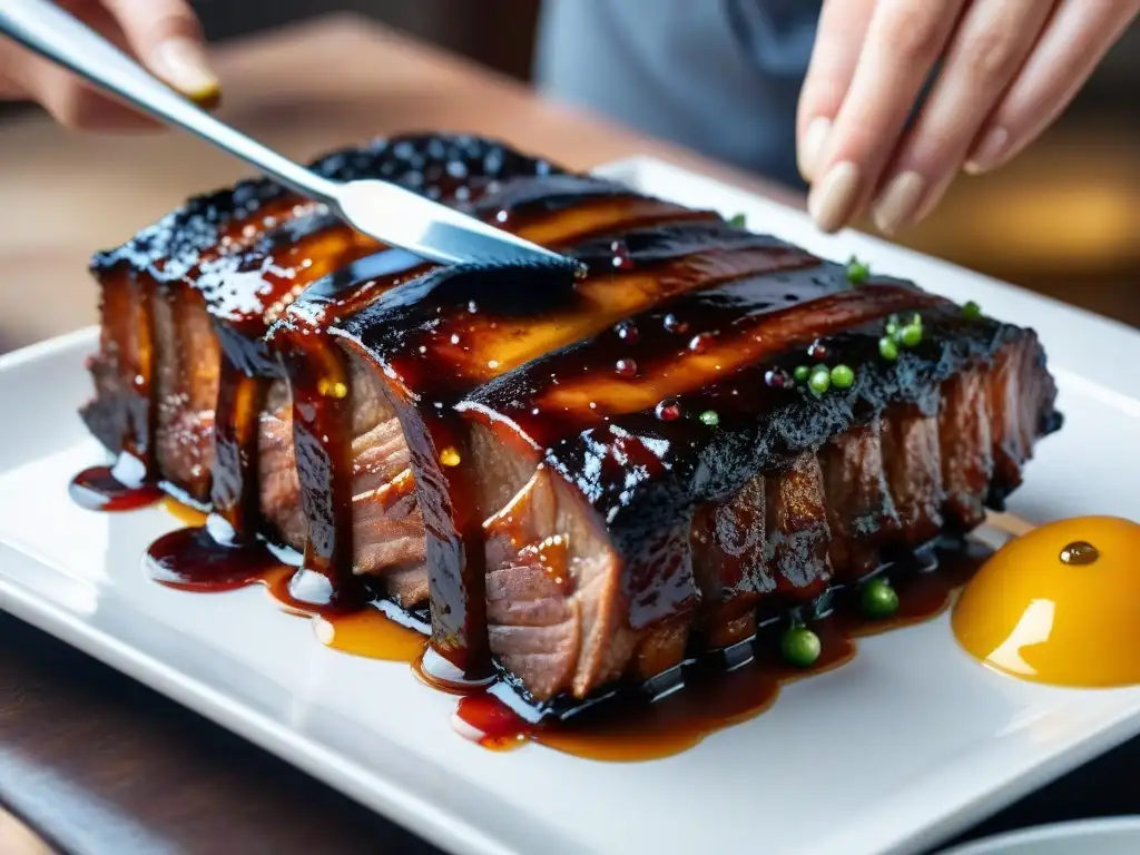 Deliciosas costillas de cerdo glaseadas con maracuyá, una receta irresistible