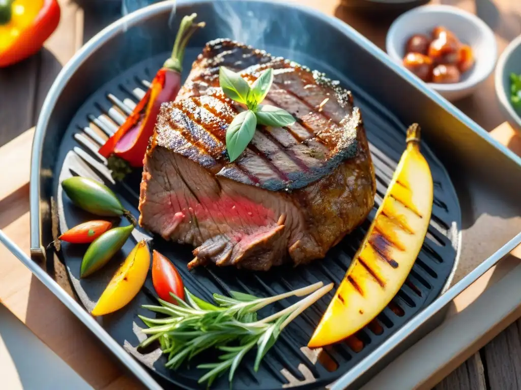 Delicioso asado de entraña tierna con trucos para una parrillada perfecta