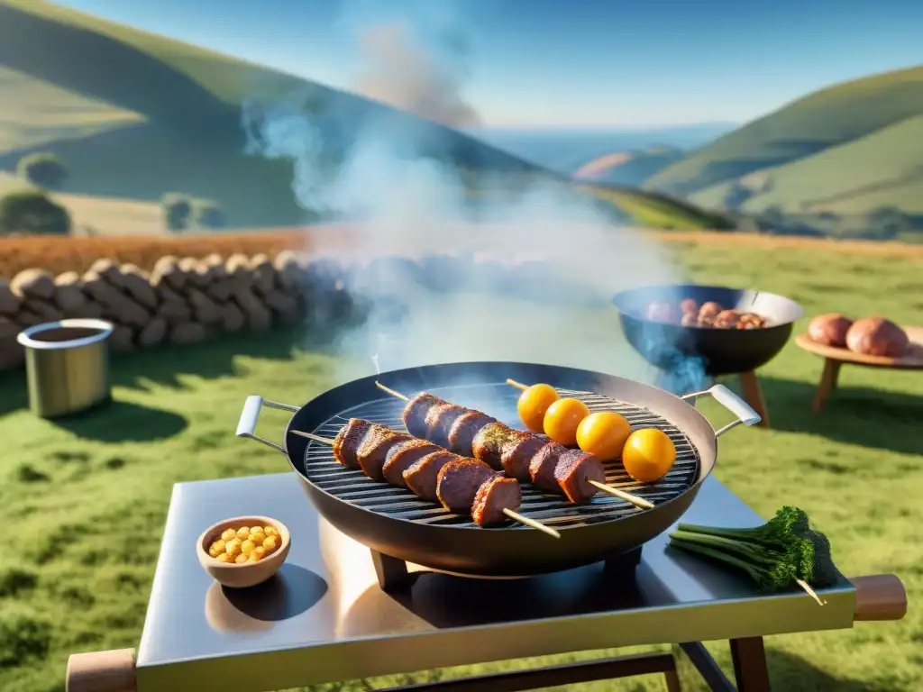 Un día perfecto para disfrutar un asado solar paso a paso con amigos, bajo el cálido sol argentino