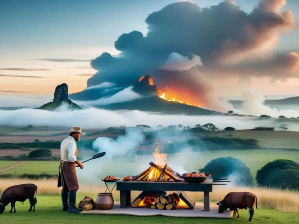 Diferencias culturales en el asado uruguayo: tradición rural vs