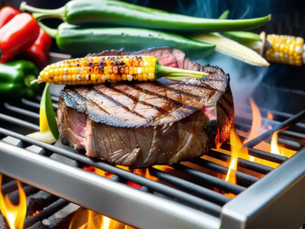 Deléitate con una exquisita parrillada de técnicas avanzadas: alta calidad de carne, chispeantes vegetales y grill perfectamente sellado