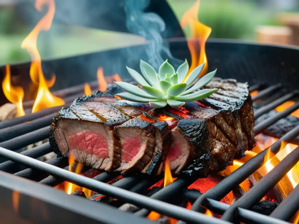 Exquisito asado: comparación entre filete a la parrilla de carbón y barbacoa ahumada, debate sobre el mejor combustible para asado