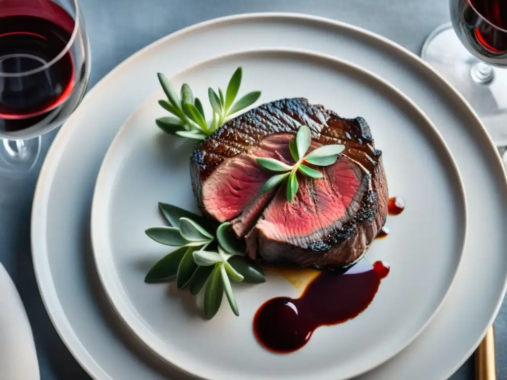 Un exquisito maridaje de carne exótica y vino uruguayo en una atmósfera cálida y acogedora