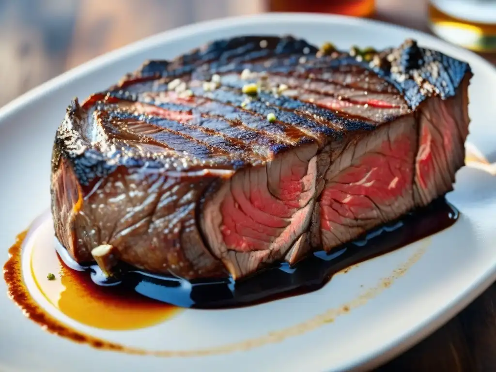 Un exquisito maridaje de cervezas artesanales y un asado Uruguayo perfectamente cocido