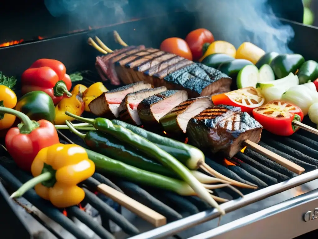 Un festín de colores y sabores en una parrilla de asado de verduras: consejos completos