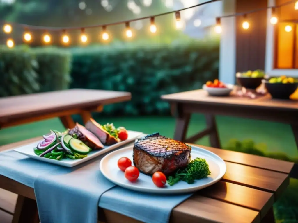 Un festín completo y nutritivo de secretos asado bajo luces cálidas