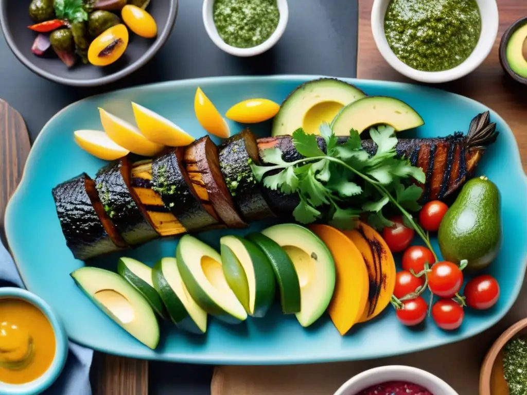 Un festín saludable de acompañamientos bajos carbohidratos para un asado uruguayo