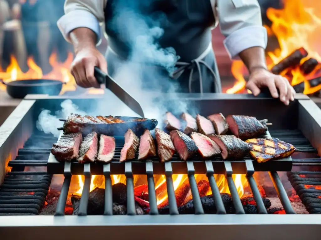 Un grupo de chefs uruguayos revolucionan la parrilla con su maestría en el asado uruguayo