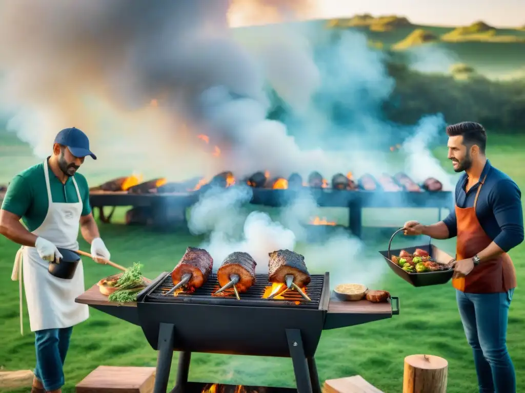 Maestros asadores en Uruguay, certificaciones profesionales en asado Uruguayo