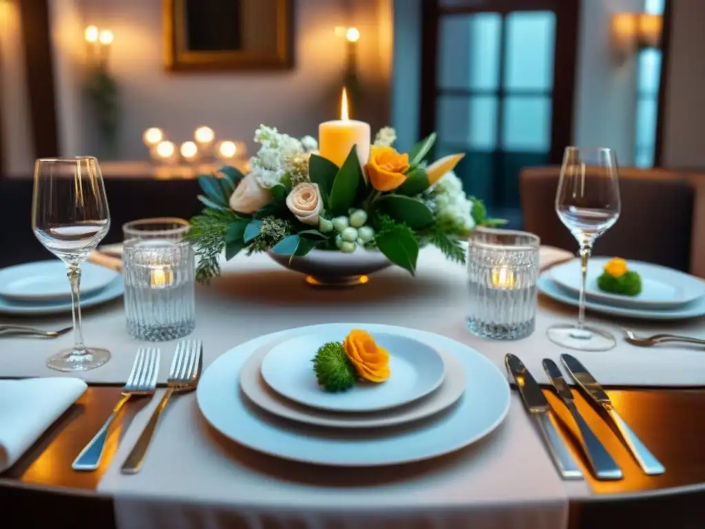 Una mesa elegante con maridajes de autor de chefs uruguayos