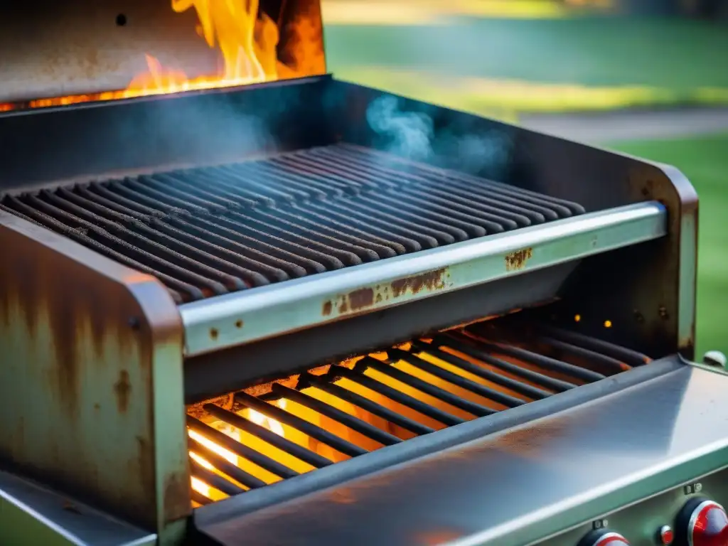 Revivir parrilla asado uruguayo: Transformación de una parrilla oxidada en una obra maestra reluciente y funcional