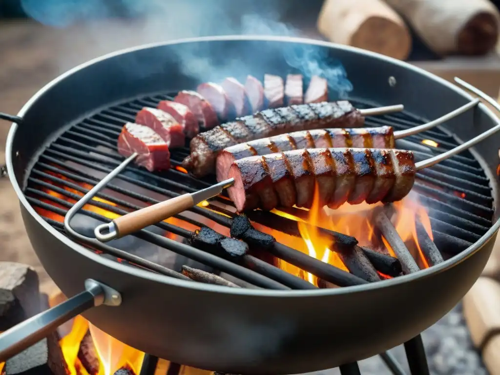 Una parrillada perfecta al aire libre con el equipo adecuado: parrilla, carbón, termómetro, tongs y cortes premium