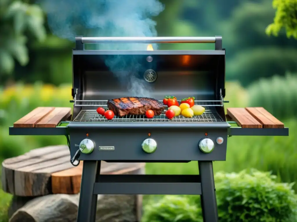 Disfruta de una parrillada verde sostenible en armonía con la naturaleza