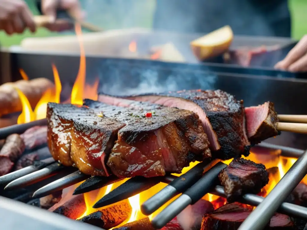 Preparación detallada de un Asado Uruguayo por la parrillera Carmen