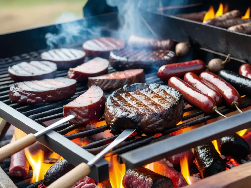 Disfrute de los Secretos del asado uruguayo en una parrilla tradicional rodeada de amigos y buen vino